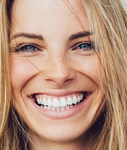 woman with beautiful smile