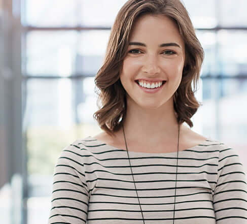 smiling woman