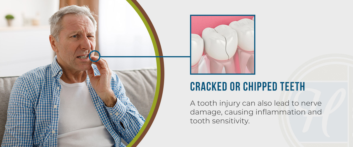 cracked or chipped teeth graphic